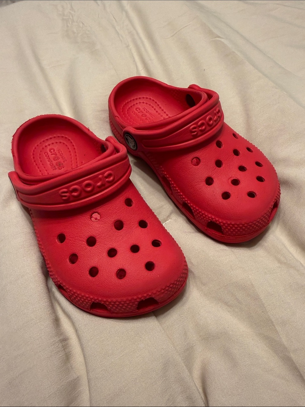 CROCS Kids Classic Clog - Bright Red